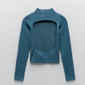 Zara Back Cut Out Top